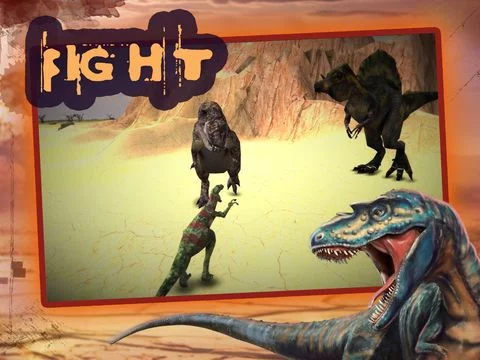 Изображение игры: Dino Survival Evolution Battle