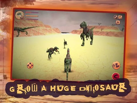 Изображение игры: Dino Survival Evolution Battle