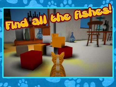 Изображение игры: My Cat Simulator - Catch Fish