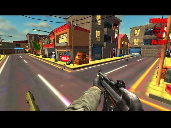 Изображение игры: Infected Zombie War: Shooting