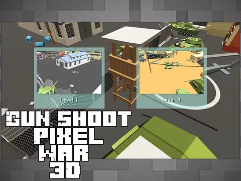 Изображение игры: Strike Shot - Cube Gun War 3D