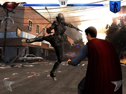 Изображение игры: Man of Steel HD