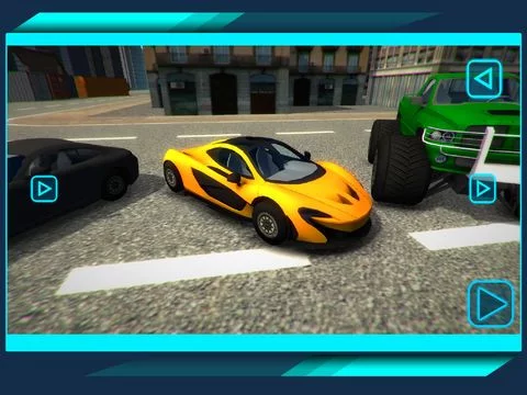 Изображение игры: Classic Car City Race 3D