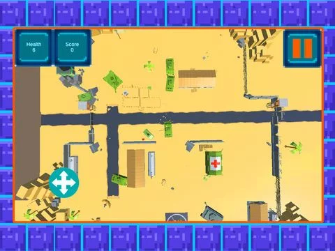 Изображение игры: Tanks Chase - Labyrinth War 3D