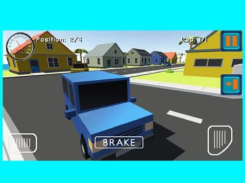 Изображение игры: Pixel Cars: Xtreme Road Race 3D