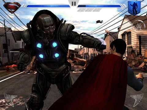 Изображение игры: Man of Steel HD