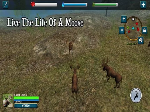 Изображение игры: Moose Simulator