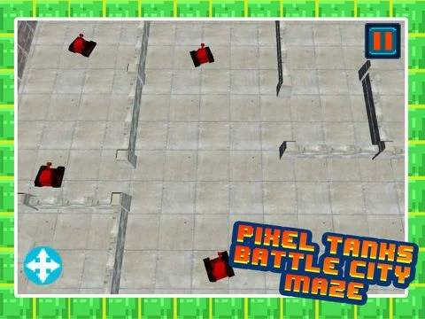 Изображение игры: Pixel Tanks - Battle City Maze