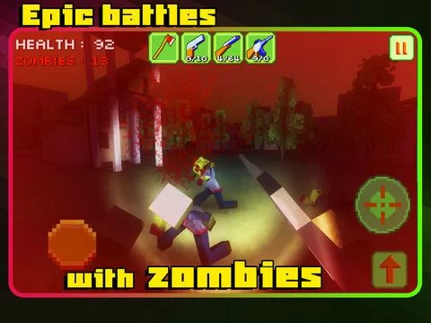 Изображение игры: Pixel Zombie Apocalypse Day 3D