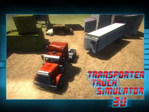 Изображение игры: Transporter Truck Drive Simulator 3D