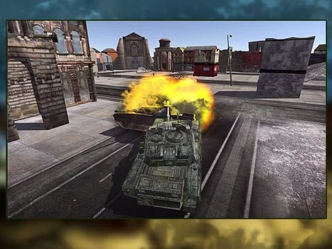Изображение игры: Tanks Fire: Armed Force 3D