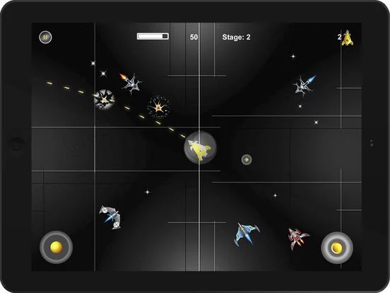 Изображение игры: Space Shooter 360°