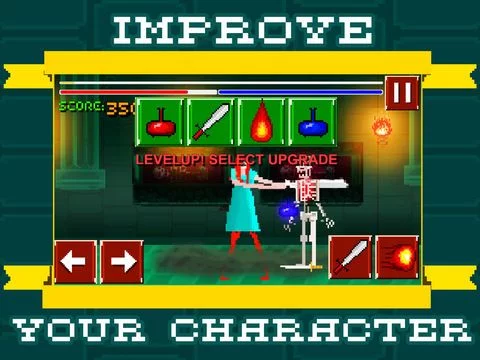 Изображение игры: Zombie Dungeon: Pixel Age