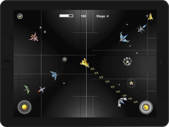 Изображение игры: Space Shooter 360°