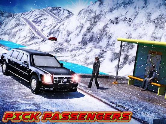 Изображение игры: Offroad Hill Limo Driving 3D