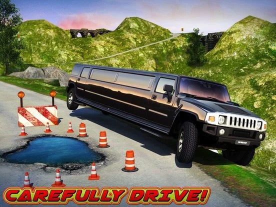 Изображение игры: Offroad Hill Limo Driving 3D