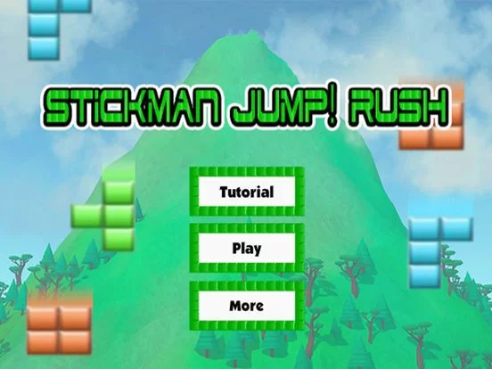 Изображение игры: Stickman Jump!Rush