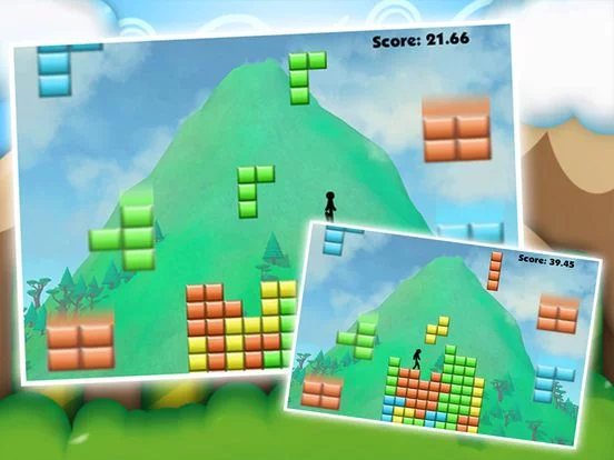 Изображение игры: Stickman Jump!Rush