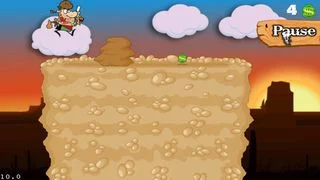 Изображение игры: Cowboy Bandit The Game- Cowboy Jump Game