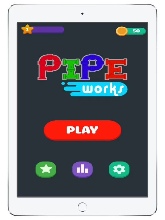 Изображение игры: Pipe Works