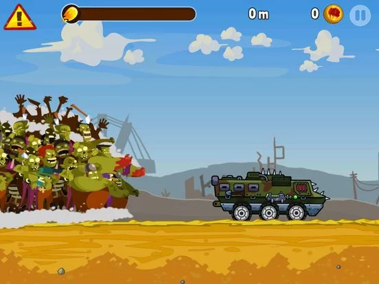 Изображение игры: Zombie Road Trip