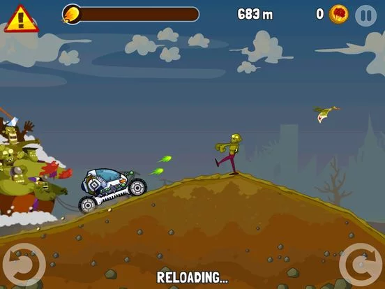 Изображение игры: Zombie Road Trip