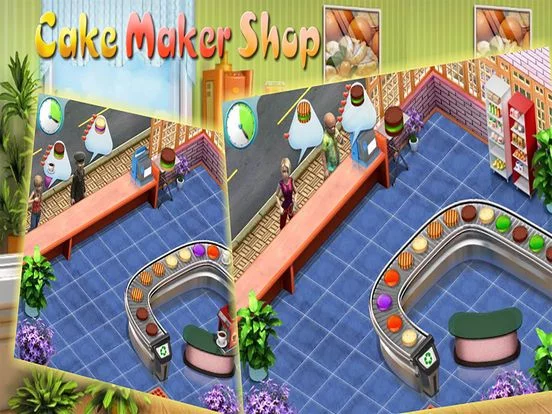Изображение игры: Cake Maker Shop - Fast Food Restaurant Management