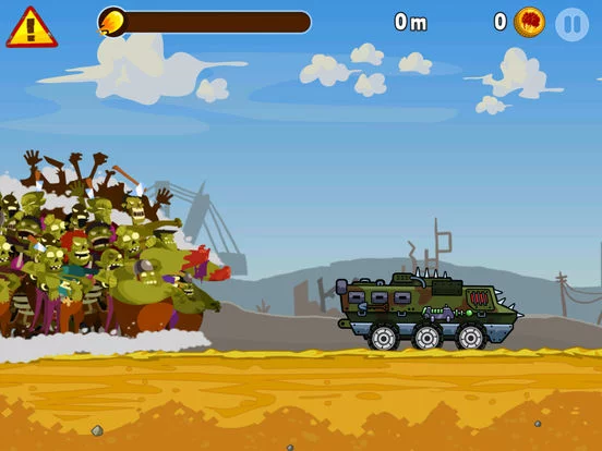 Изображение игры: Zombie Road Trip