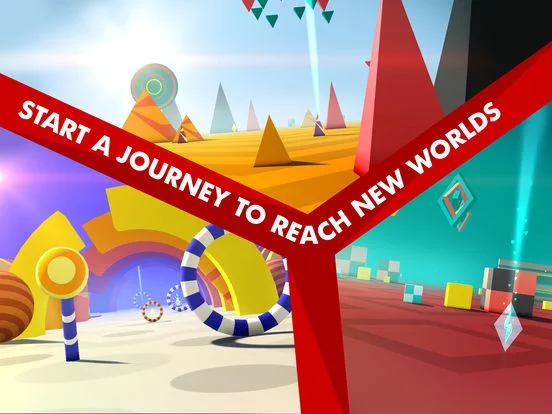 Изображение игры: Geometry Race