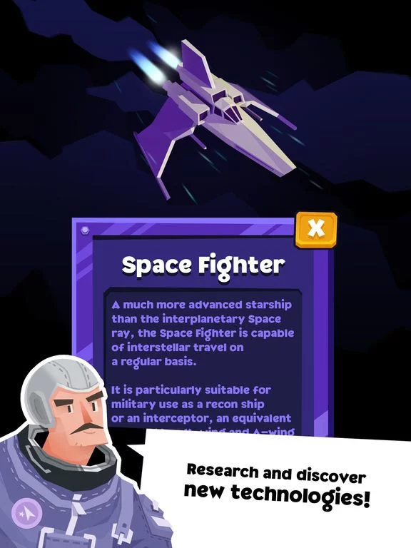 Изображение игры: Idle Skies