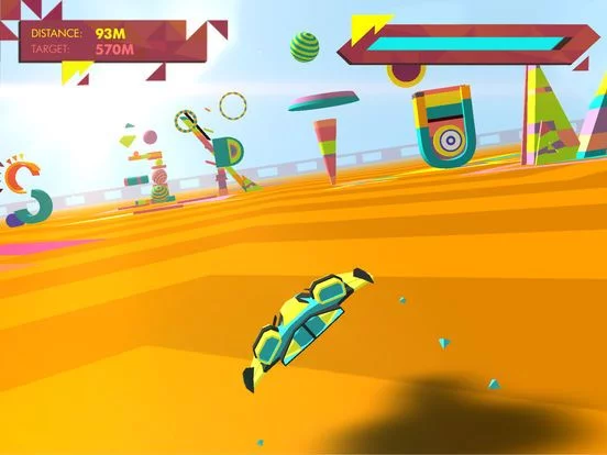 Изображение игры: Geometry Race