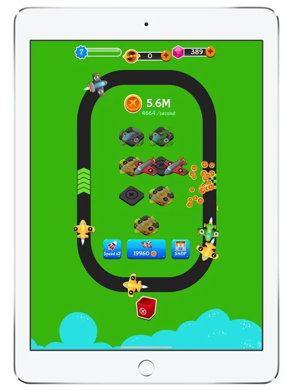 Изображение игры: Merge Plane