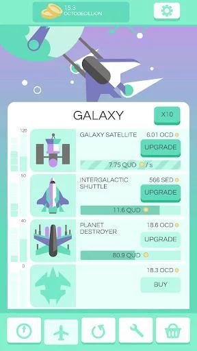 Изображение игры: Idle Skies