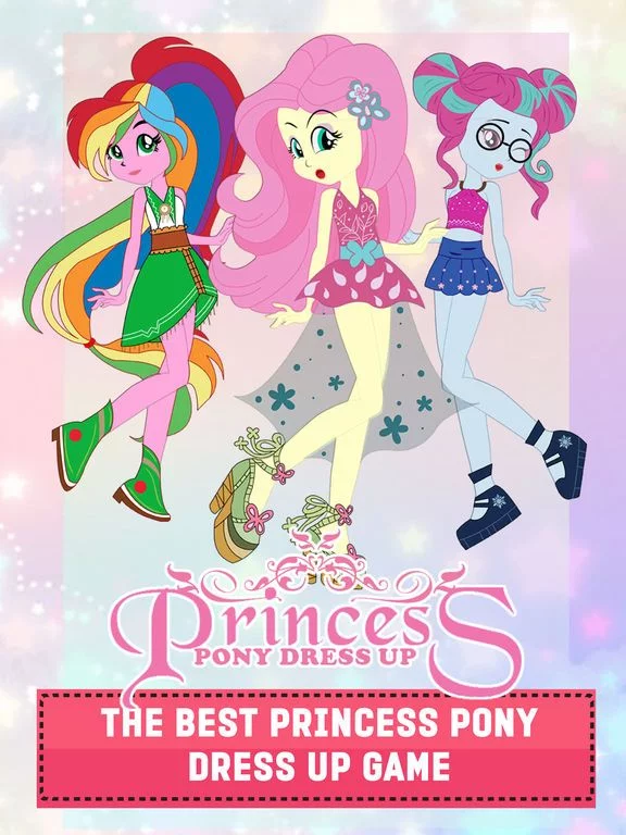 Изображение игры: Princess Pony Grand Galloping Gala Dress Up Games