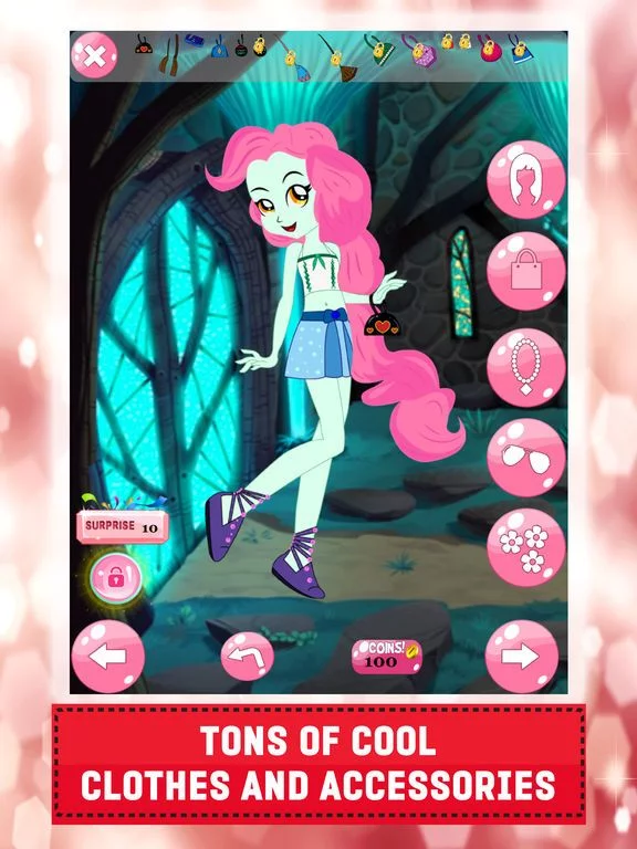 Изображение игры: Princess Pony Grand Galloping Gala Dress Up Games