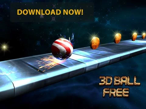 Изображение игры: 3D Ball Free