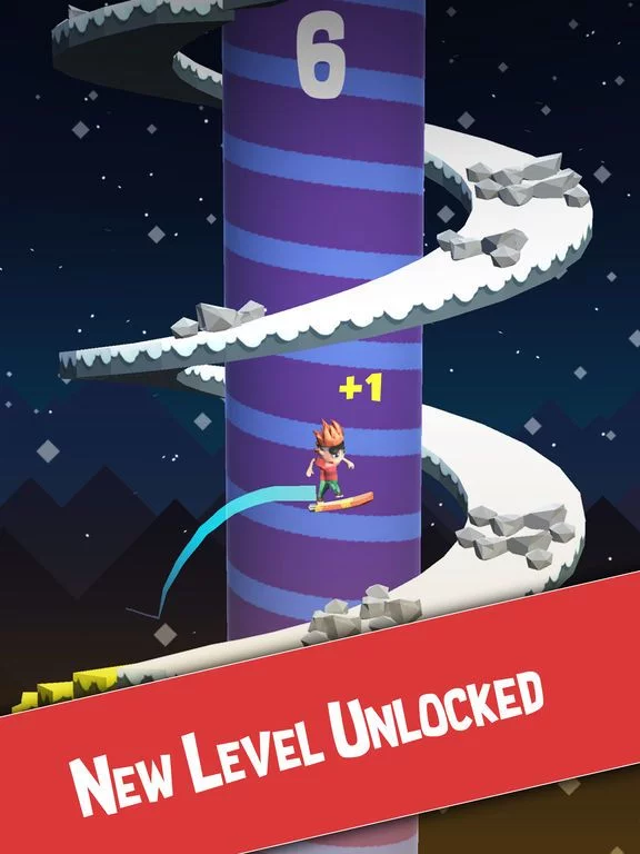 Изображение игры: Helix Jumper - Spiral Tower