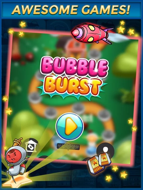 Изображение игры: Bubble Burst Cash Money App