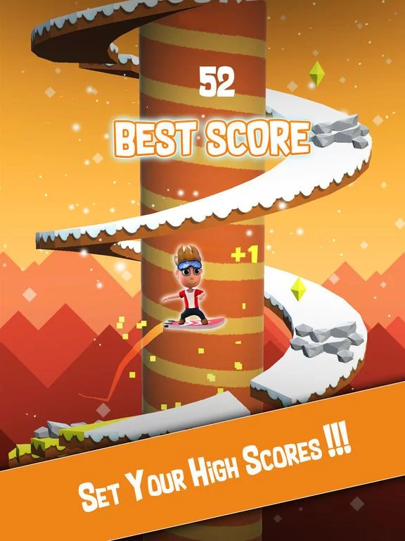 Изображение игры: Helix Jumper - Spiral Tower