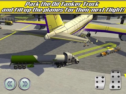 Изображение игры: Airport Trucks Car Parking Simulator - Real Driving Test Sim Racing Games