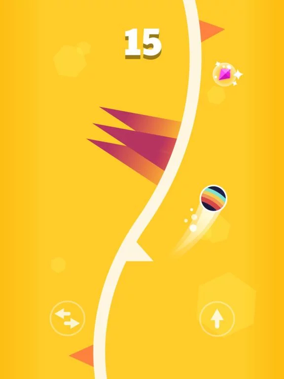 Изображение игры: Ball Rider