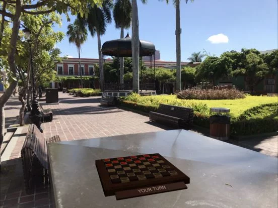 Изображение игры: AR Checkers+