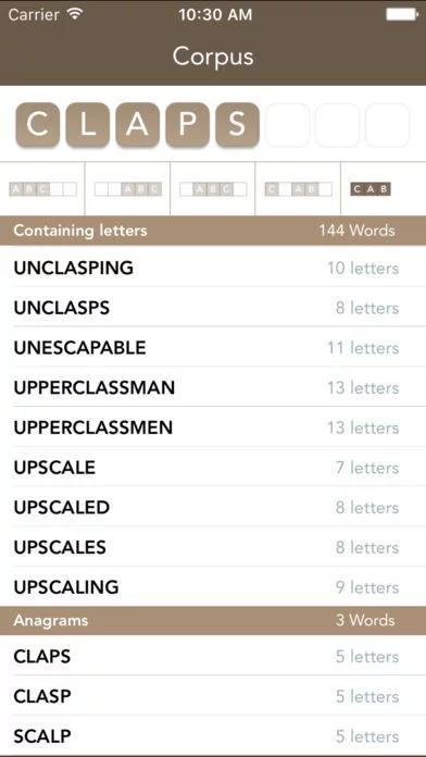 Изображение игры: Word Corpus