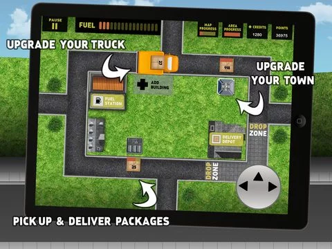 Изображение игры: Delivery Truck Empire