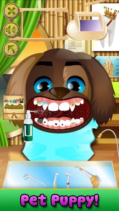Изображение игры: Animal Dentist - Little Baby Pet Doctor Kids Games