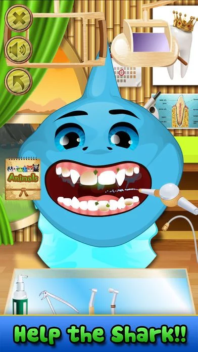 Изображение игры: Animal Dentist - Little Baby Pet Doctor Kids Games