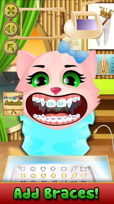 Изображение игры: Animal Dentist - Little Baby Pet Doctor Kids Games