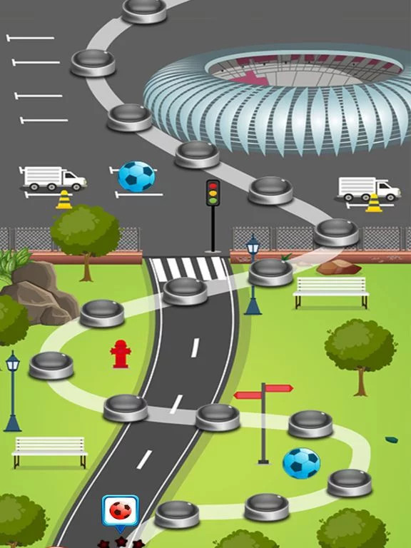 Изображение игры: Soccer Bubble Shooter