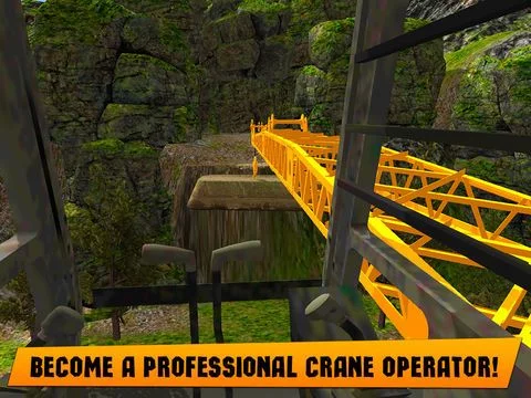 Изображение игры: Bridge Builder: Crane Driving Simulator 3D