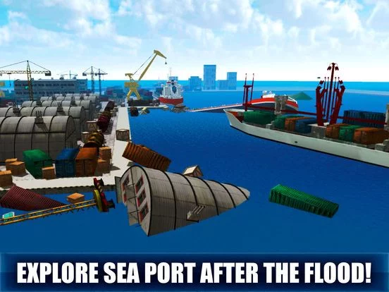Изображение игры: Sea Port Simulator 3D: Ship Parking 3D